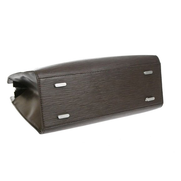 LOUIS VUITTON LV Logo Figari MM Hand Bag Epi Leather Mocha France M5200D 30DA062 - Picture 8 of 16